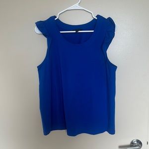 NWOT Blue Banana Republic knit sleeveless top size M